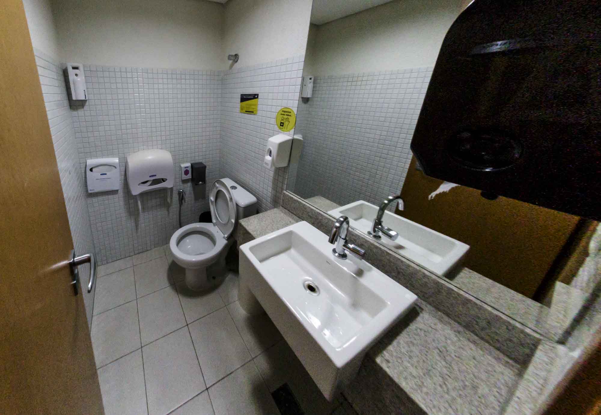 Banheiro feminino - sala comercial Brasil 21 Brasília